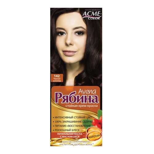 Краска для волос Acme Color Рябина Avena 142 Черный шоколад 135 мл в Парфюм-Лидер