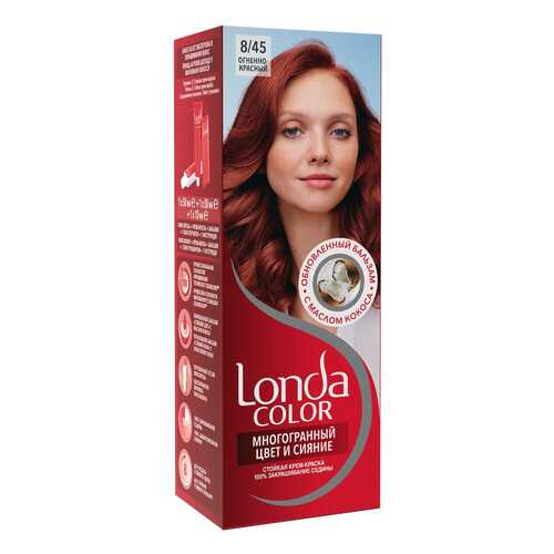 Краска для волос Londa Color 8/45 Огненно-красный 110 мл в Парфюм-Лидер