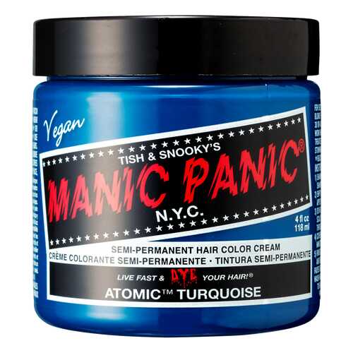 Краска для волос Manic Panic Classic Creme Atomic Turquoise 118 г в Парфюм-Лидер