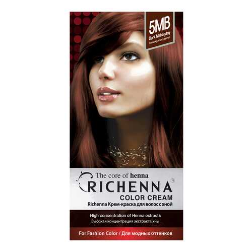 Краска для волос RICHENNA Color Cream 5MB Mahogany в Парфюм-Лидер