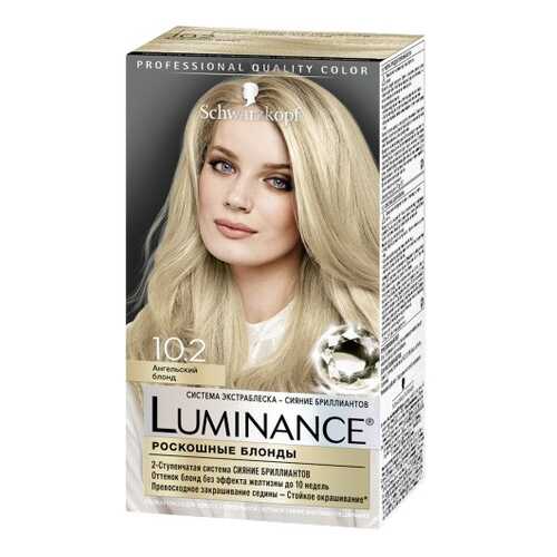Краска для волос Schwarzkopf Luminance Color 10.2 Ангельский блонд 165 мл в Парфюм-Лидер