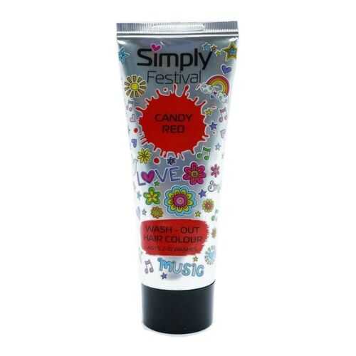 Краска для волос Simply Festival Candy Red Красная конфетка Mellor&Russell, 75 мл в Парфюм-Лидер