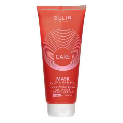 Маска для волос Ollin Professional Care Color and Shine Save 200 мл в Парфюм-Лидер