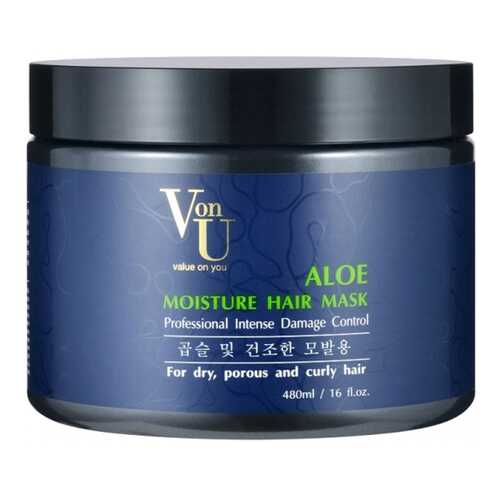 Маска для волос Richenna Von-U Aloe Moisture 480 мл в Парфюм-Лидер