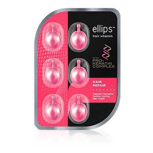 Масло Ellips PRO-KERATIN COMPLEX Hair Repair 6 капсул для сильно поврежденных волос в Парфюм-Лидер
