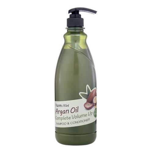 Шампунь-Кондиционер FarmStay Argan Oil Complete Volume Up Shampoo & Conditioner 530 мл в Парфюм-Лидер