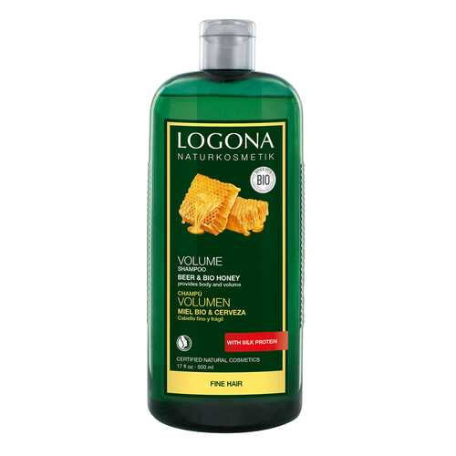 Шампунь Logona Для объема с пивом и медом 500 мл в Парфюм-Лидер