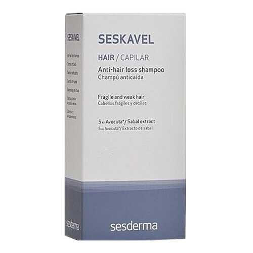 Шампунь против выпадения волос SesDerma Seskavel Anti-Hair Loss Shampoo 200 мл в Парфюм-Лидер