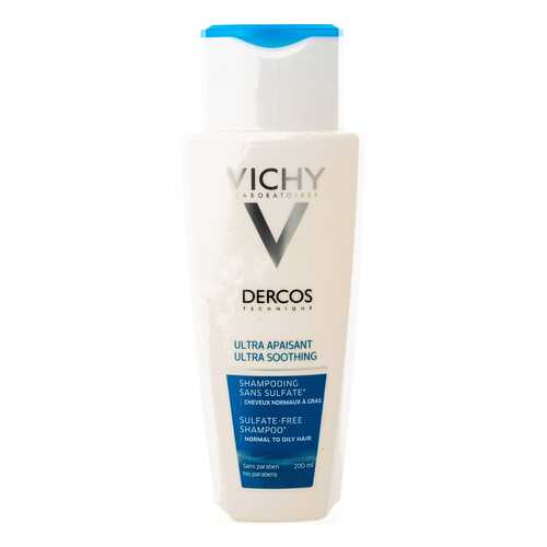 Шампунь Vichy Dercos Ultra Soothing Normal to Oil Hair 200 мл в Парфюм-Лидер