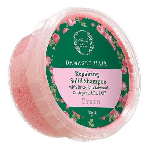 Твердый шампунь FRESH LINE Erato Repairing Solid Shampoo, розовый в Парфюм-Лидер